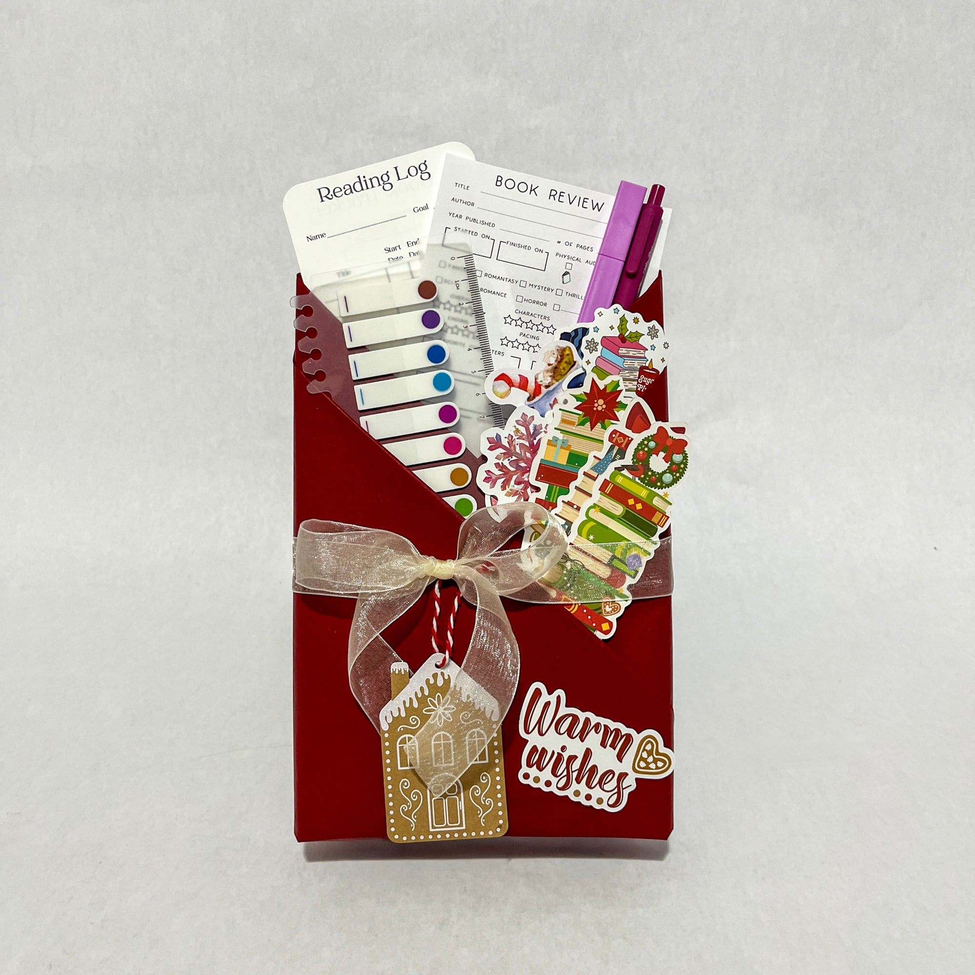 Holiday Theme Book Gift Box