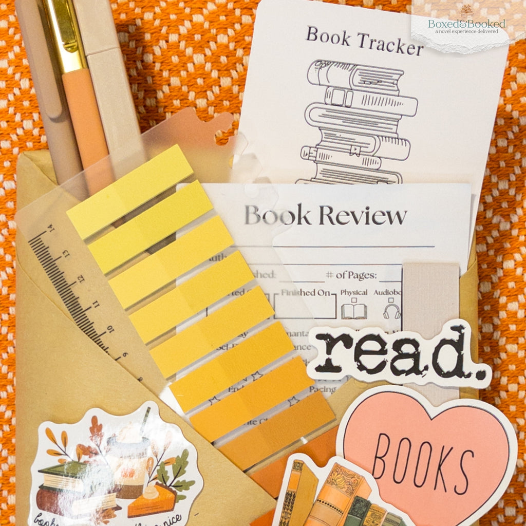 Autumn Orange Blind Date with a Book