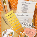 Autumn Orange Blind Date with a Book