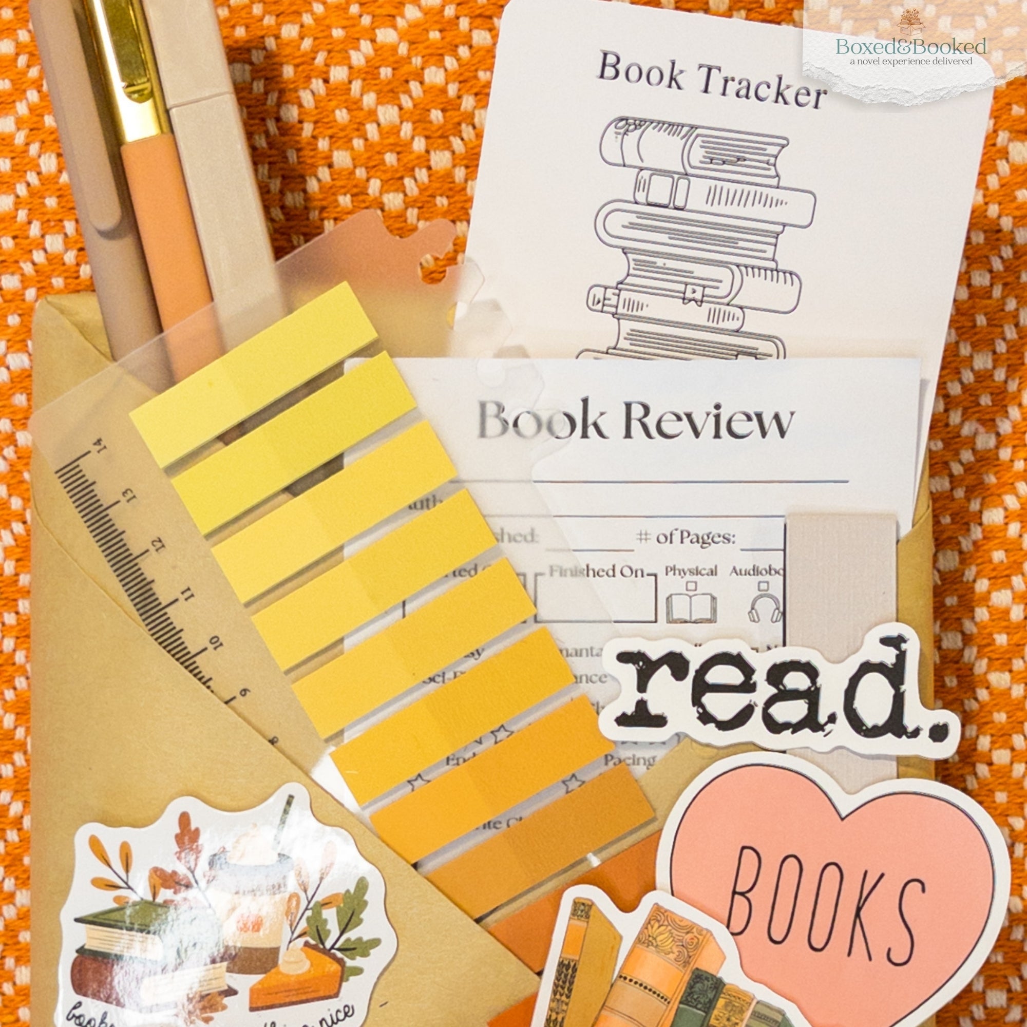 Autumn Orange Blind Date with a Book