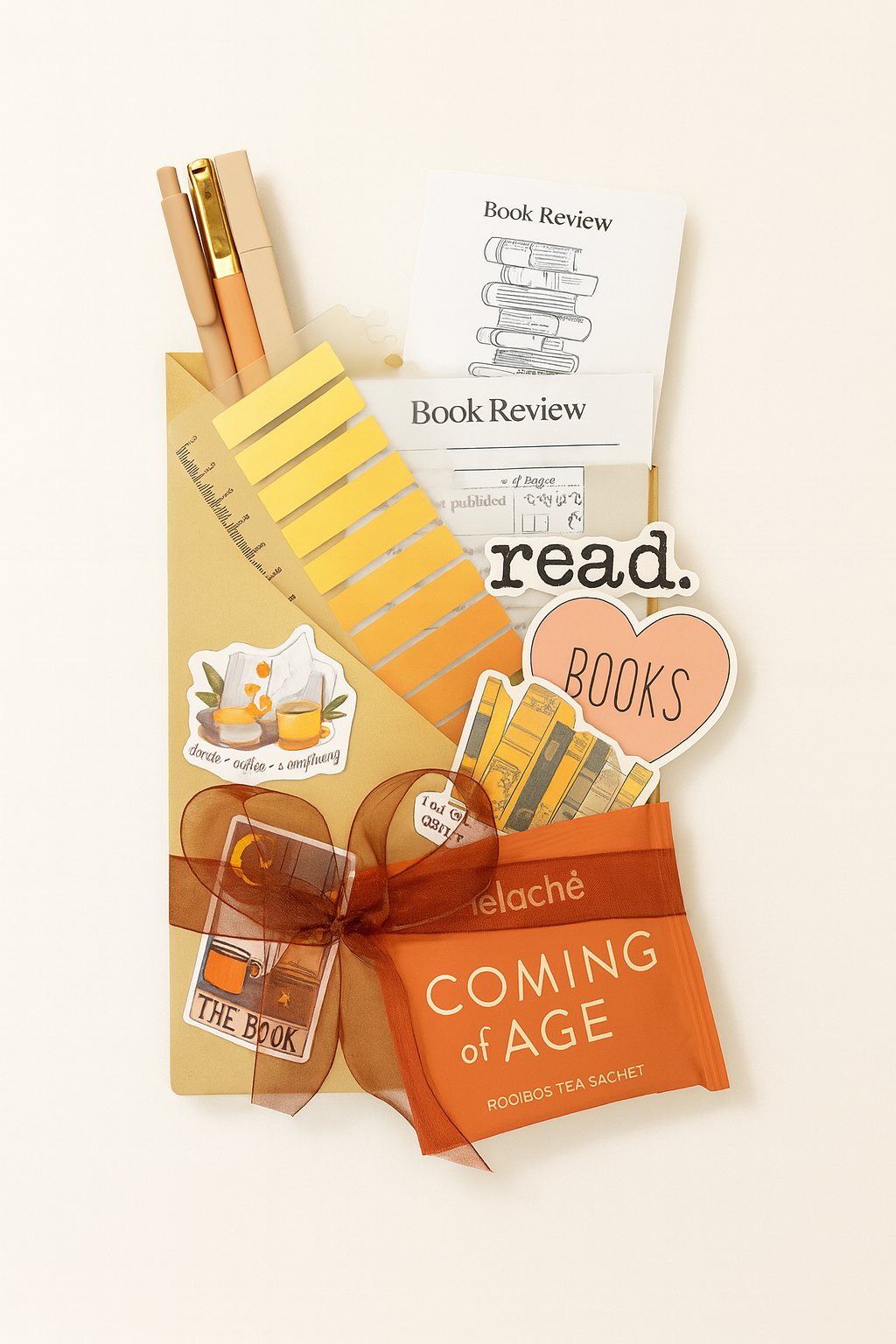 Autumn Orange Blind Date with a Book