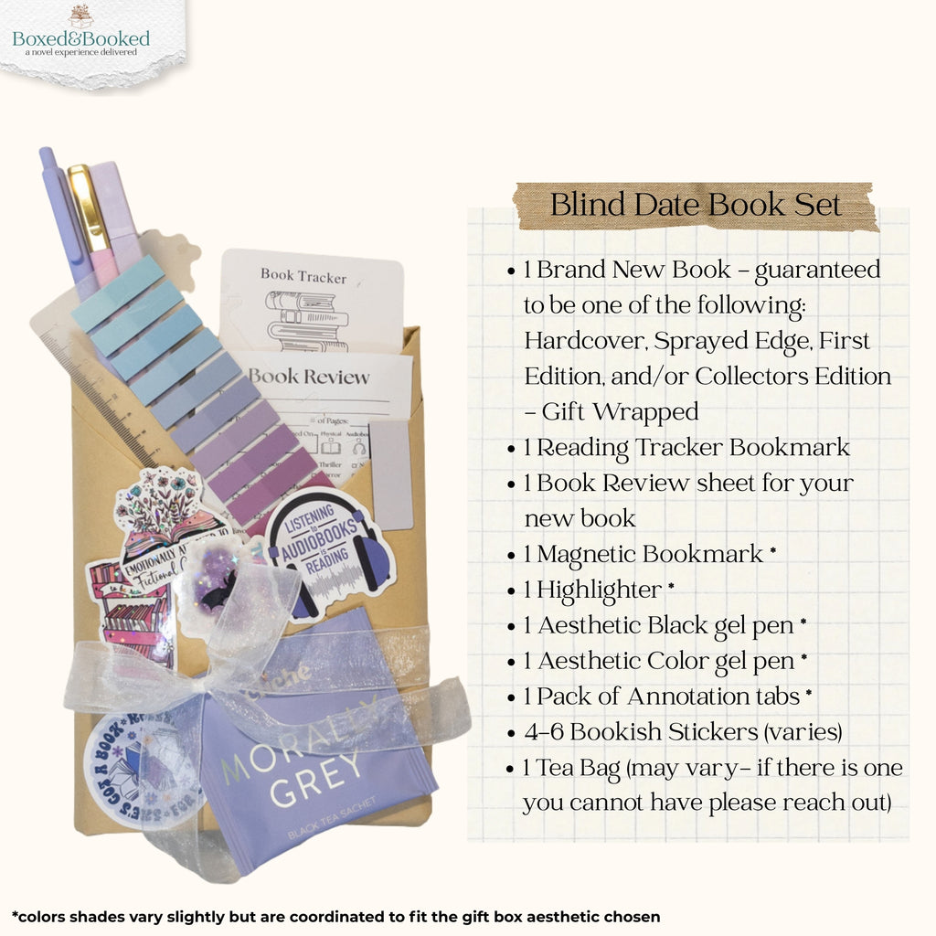 Lavender Haze Blind Date with a Book