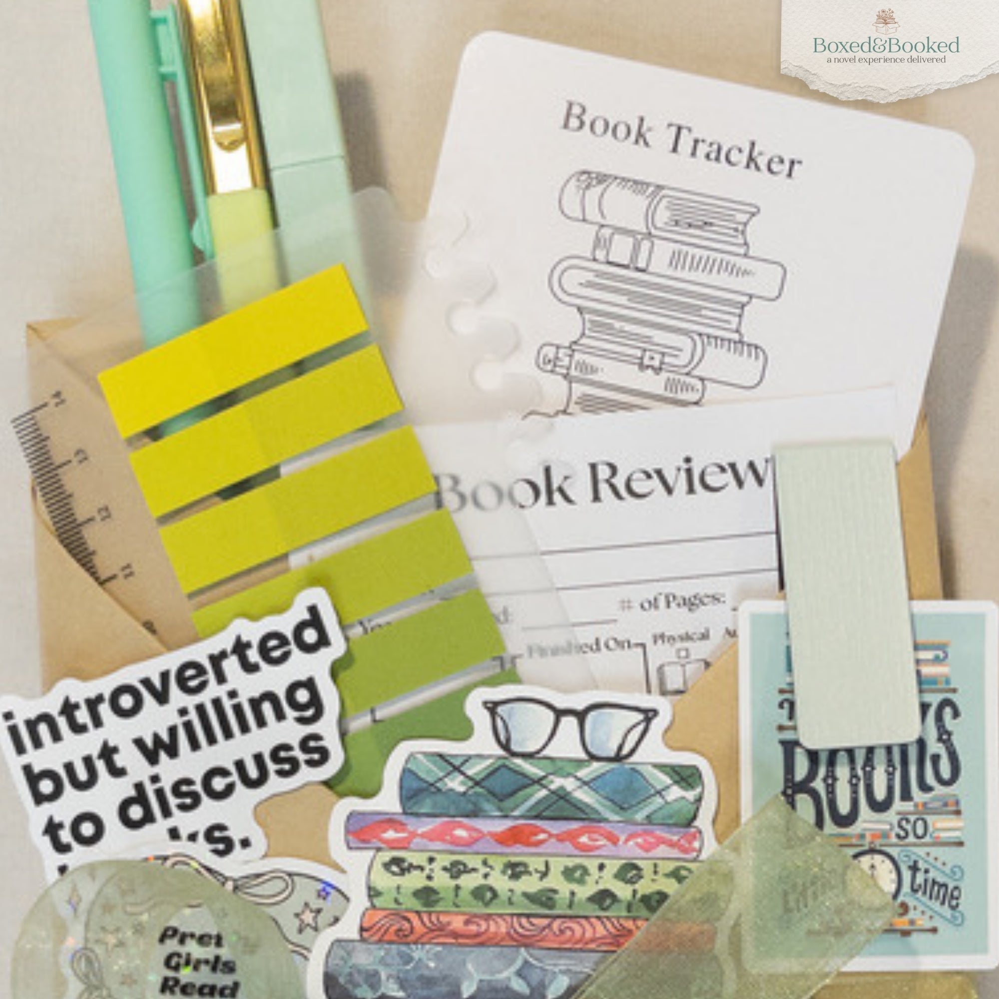 Moss Green Blind Date with a Book