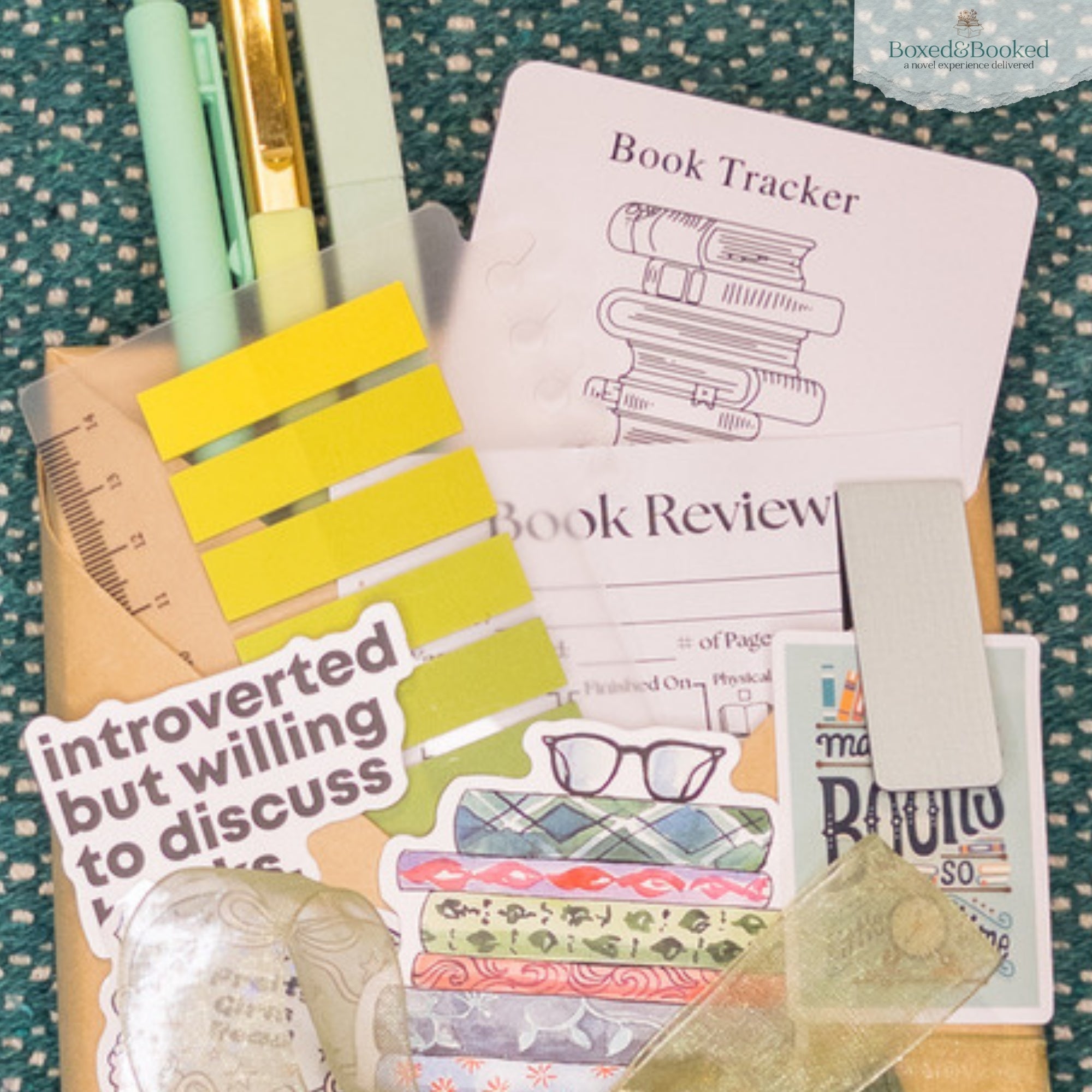 Moss Green Blind Date with a Book