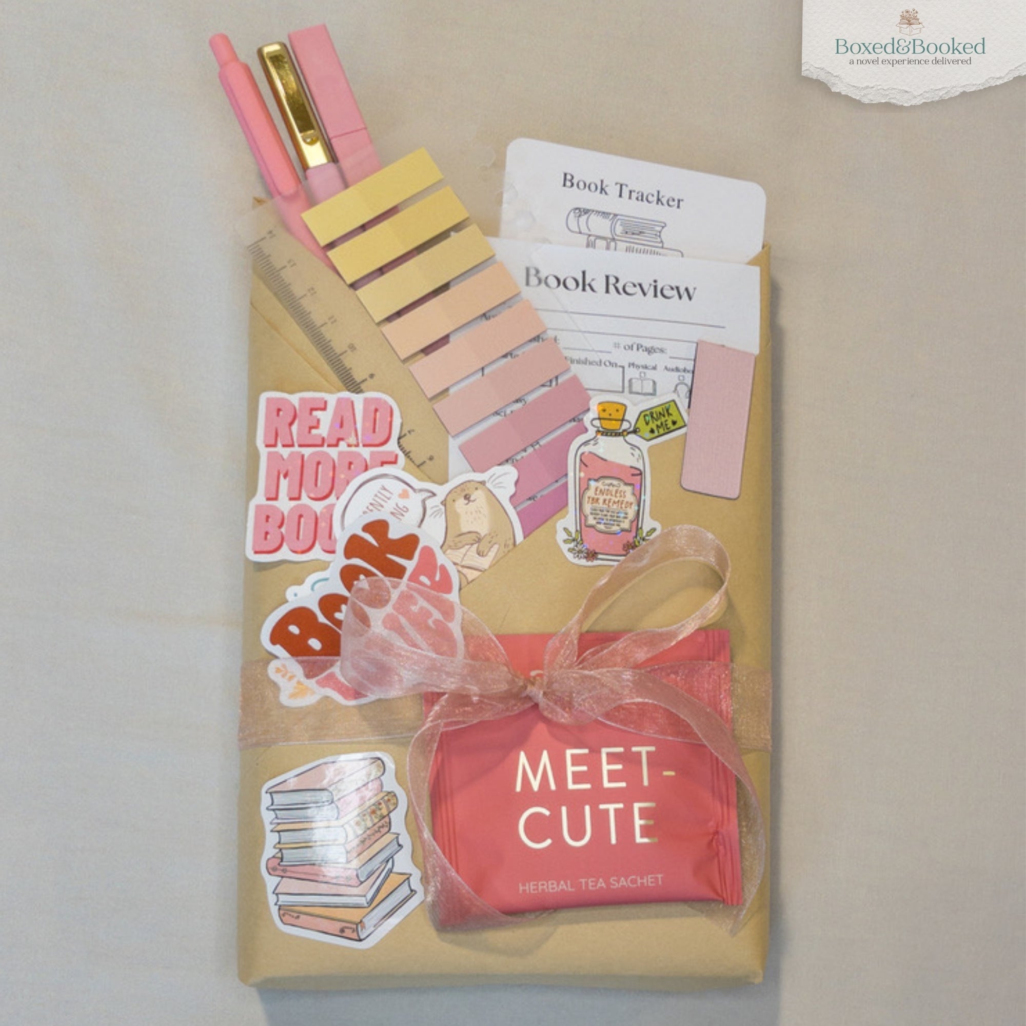 Pink Lemonade Blind Date with a Book