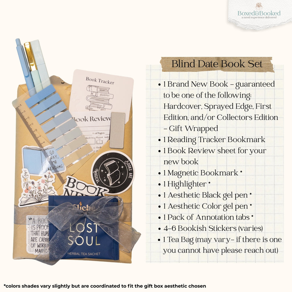 Sky Blue Blind Date with a Book