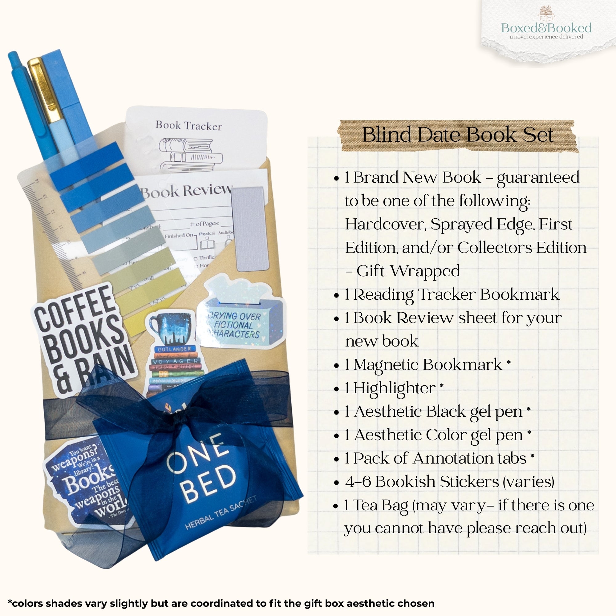 Ocean Blue Blind Date With A Book