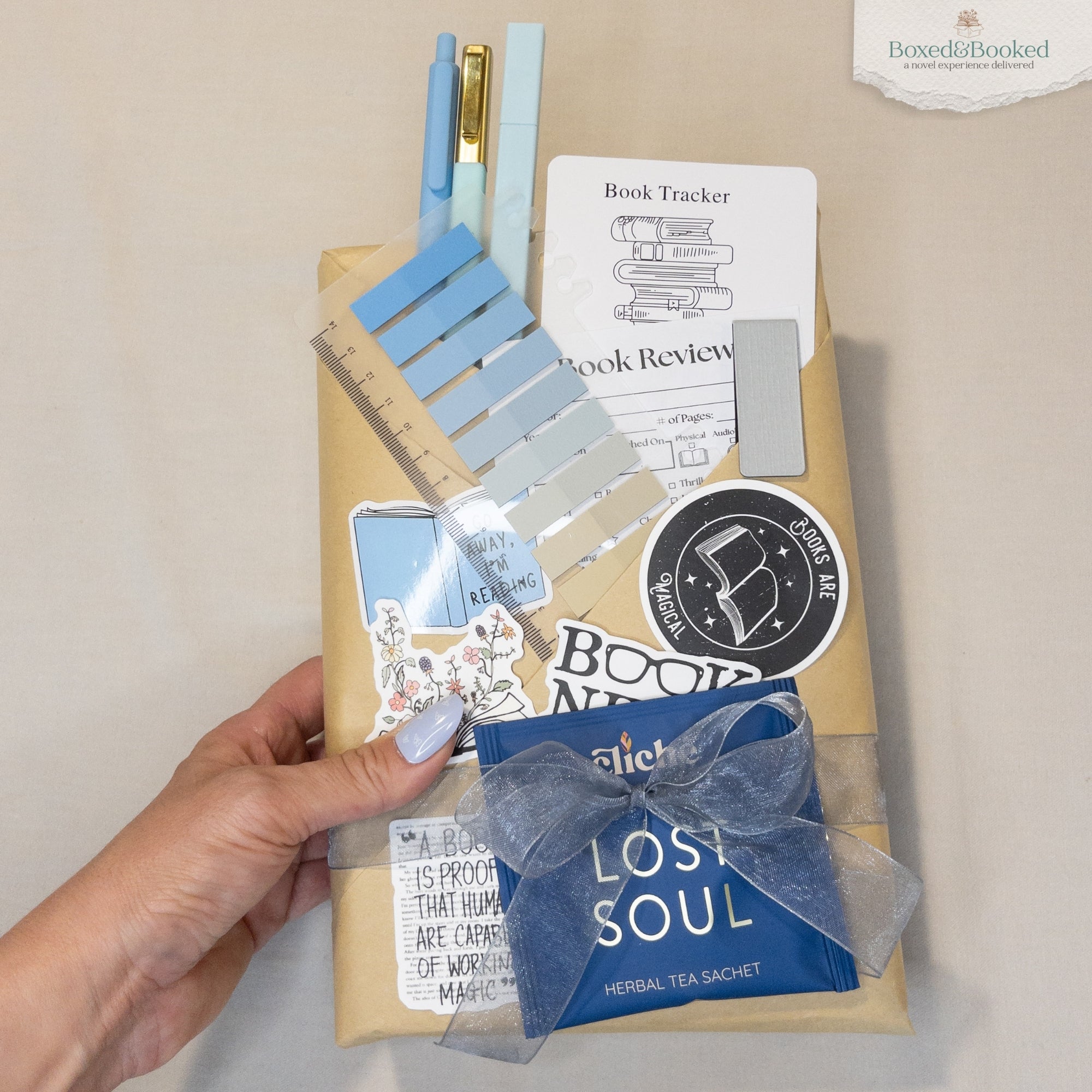 Sky Blue Blind Date with a Book