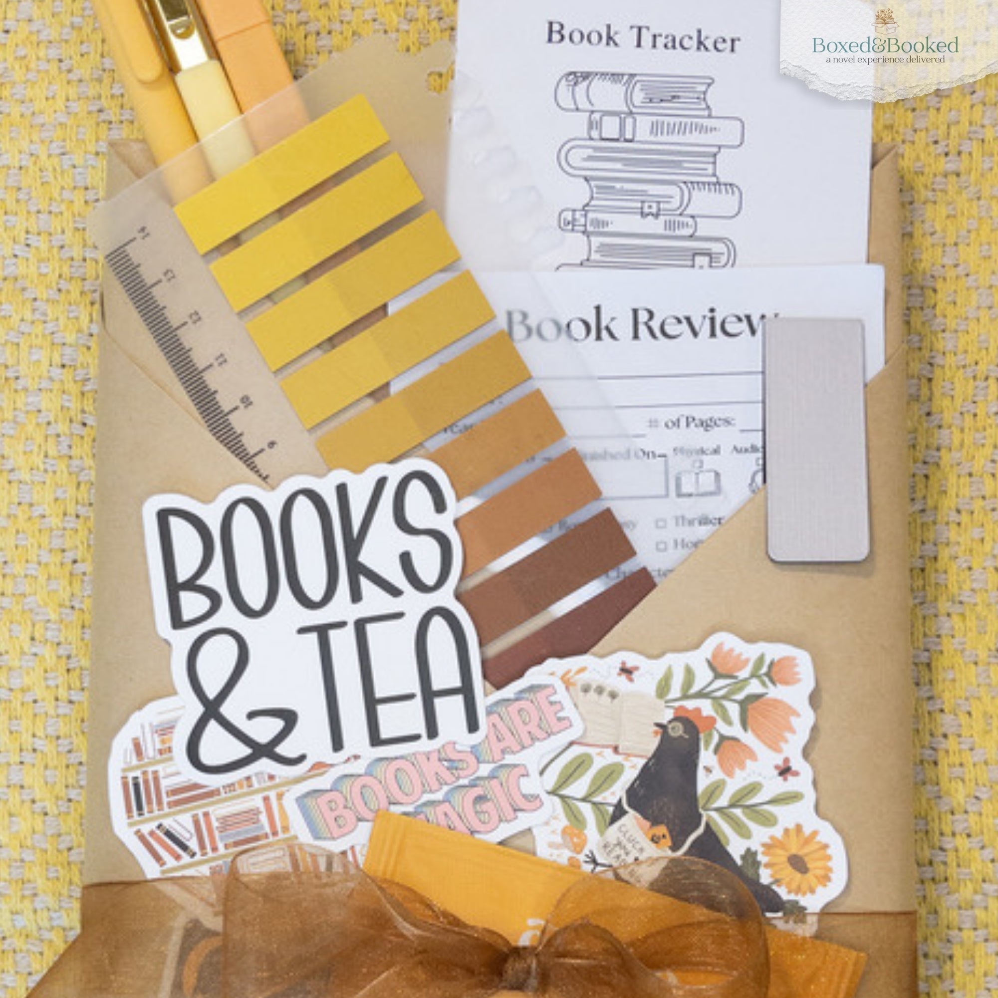 Sunflower Yellow Blind Date with a Book